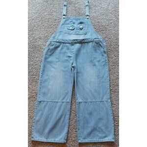 Misslook Denim Bib Overalls Wide Leg Women's Size 3XL